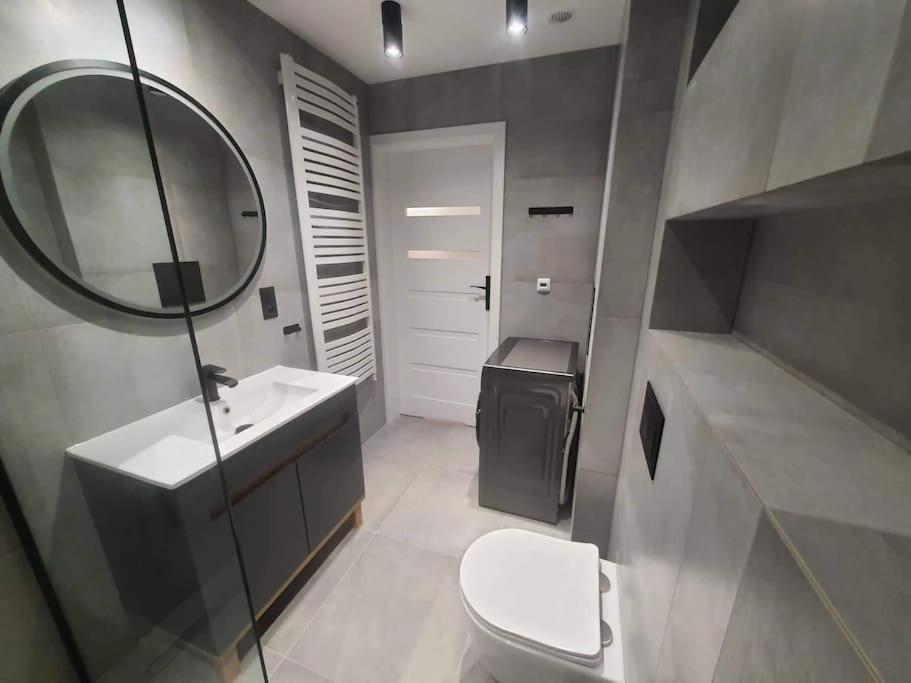 ורוצלב Mieszkanie W Nowoczesnym Halo Apartament W Centrum מראה חיצוני תמונה